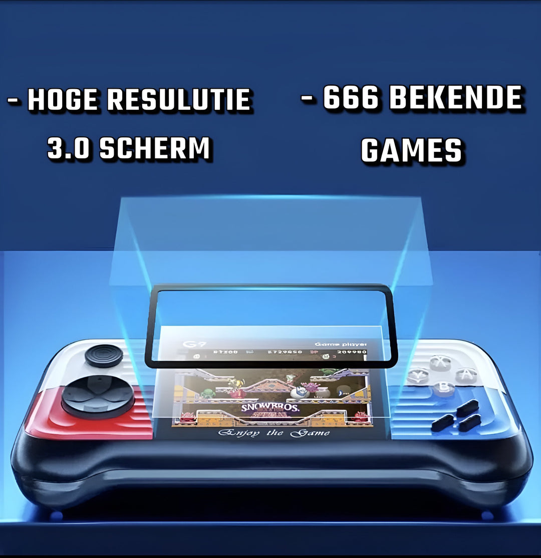 RetroFlex game console | 666-In-1 spelcomputer